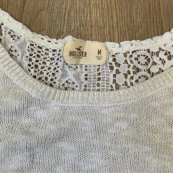 Hollister Lace Back Sweater - Picture 4 of 4